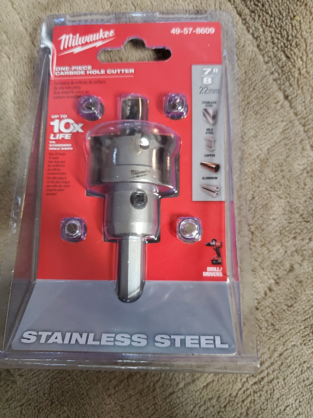 Hole Cutter Packaging